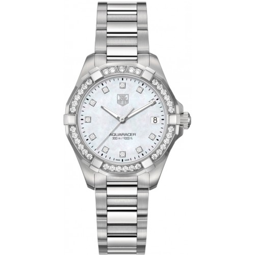 Tag Heuer Aquaracer Diamond Stainless Women's Luxury Watch WAY1314-BA0915 Tag Heuer Aquaracer Diamond Stainless Women's Luxury Watch WAY1314-BA0915